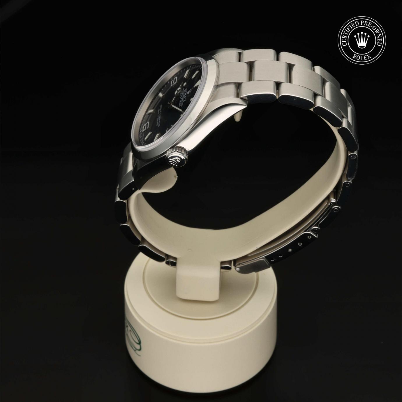 Rolex Oyster Perpetual  Explorer 36 M114270-0002 - 360 Grad Ansicht Bild 10