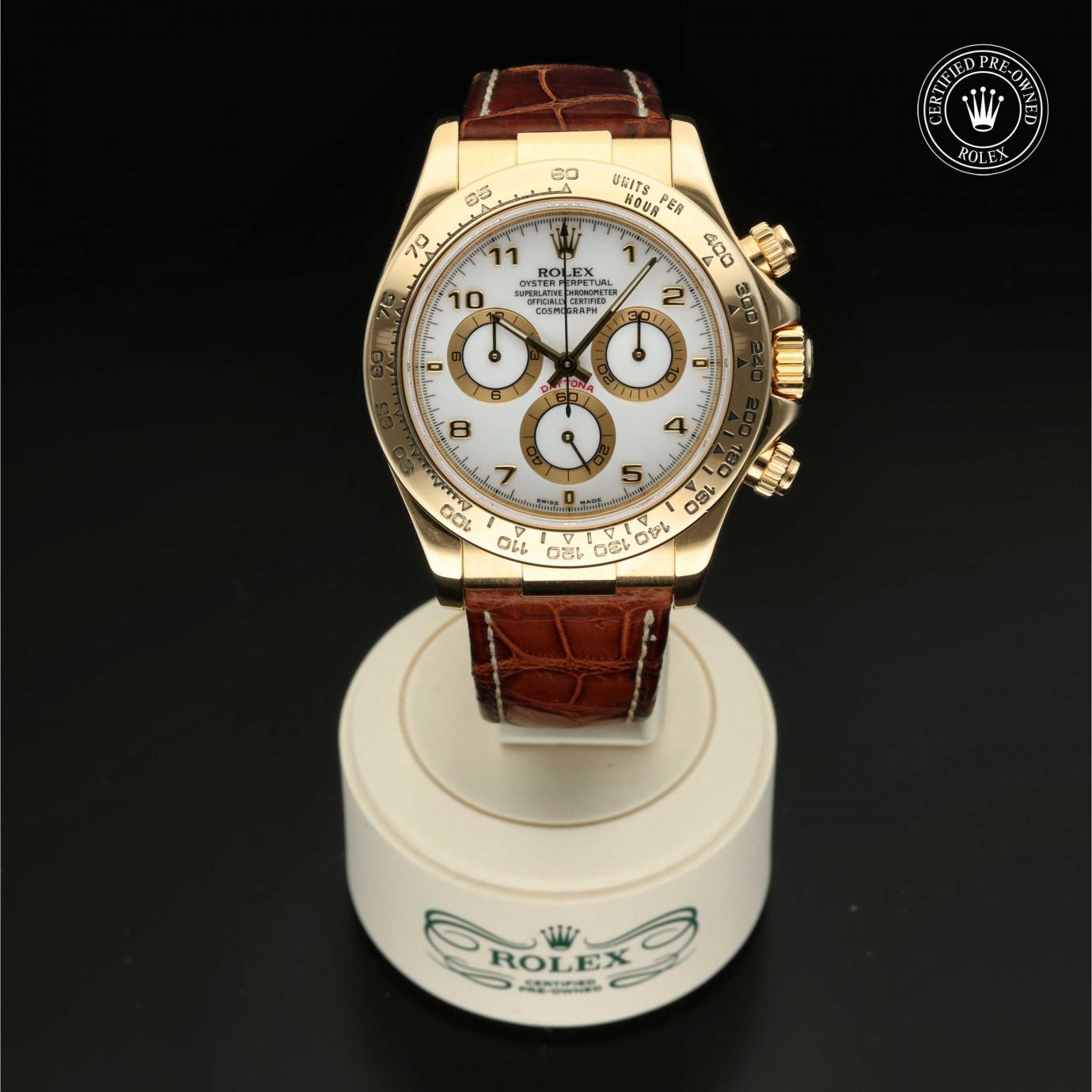 Rolex Oyster Perpetual  Cosmograph Daytona M116518-0033 Herrenuhr Bild 1 
