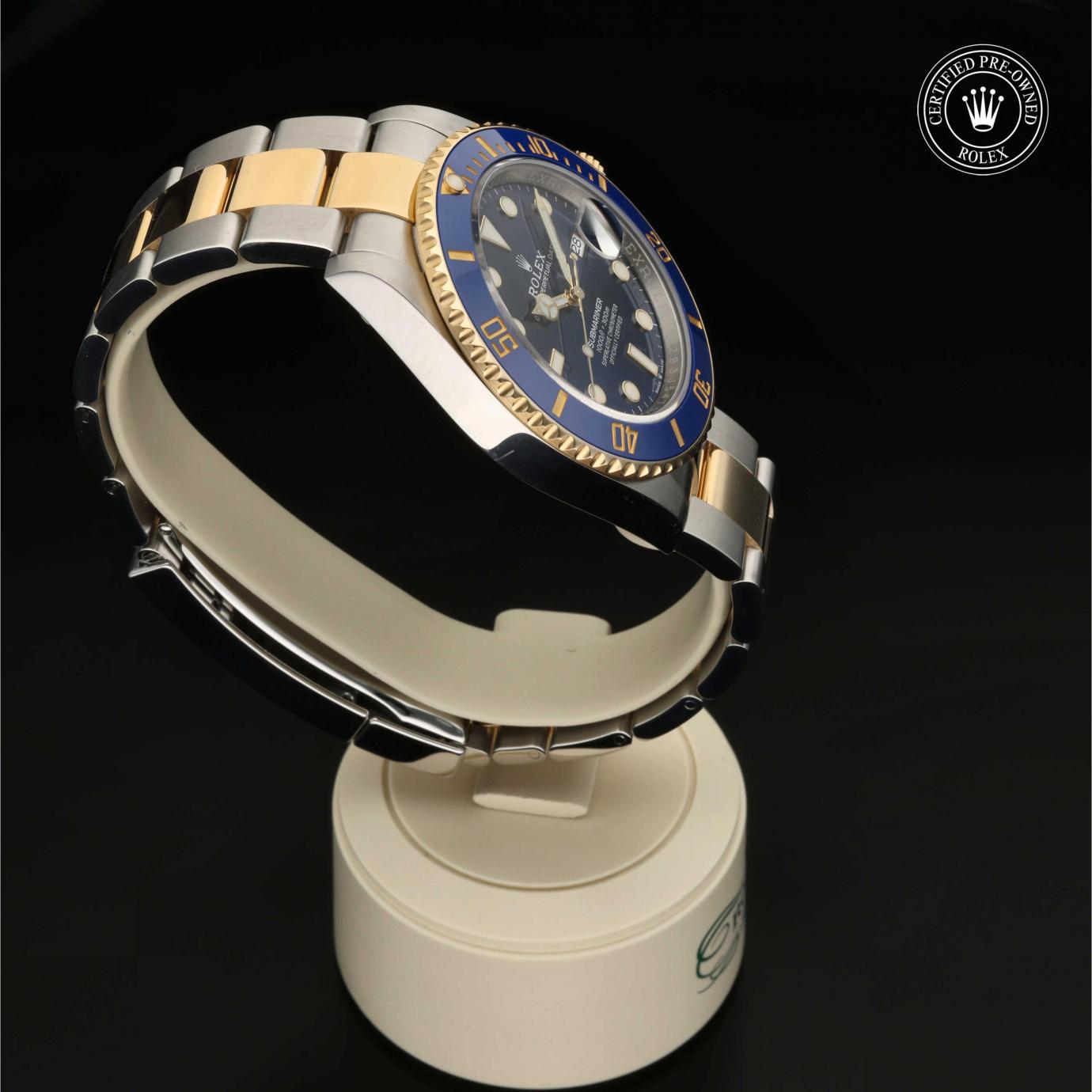 Rolex Submariner Date M126613LB-0002 - 360 Grad Ansicht Bild 28
