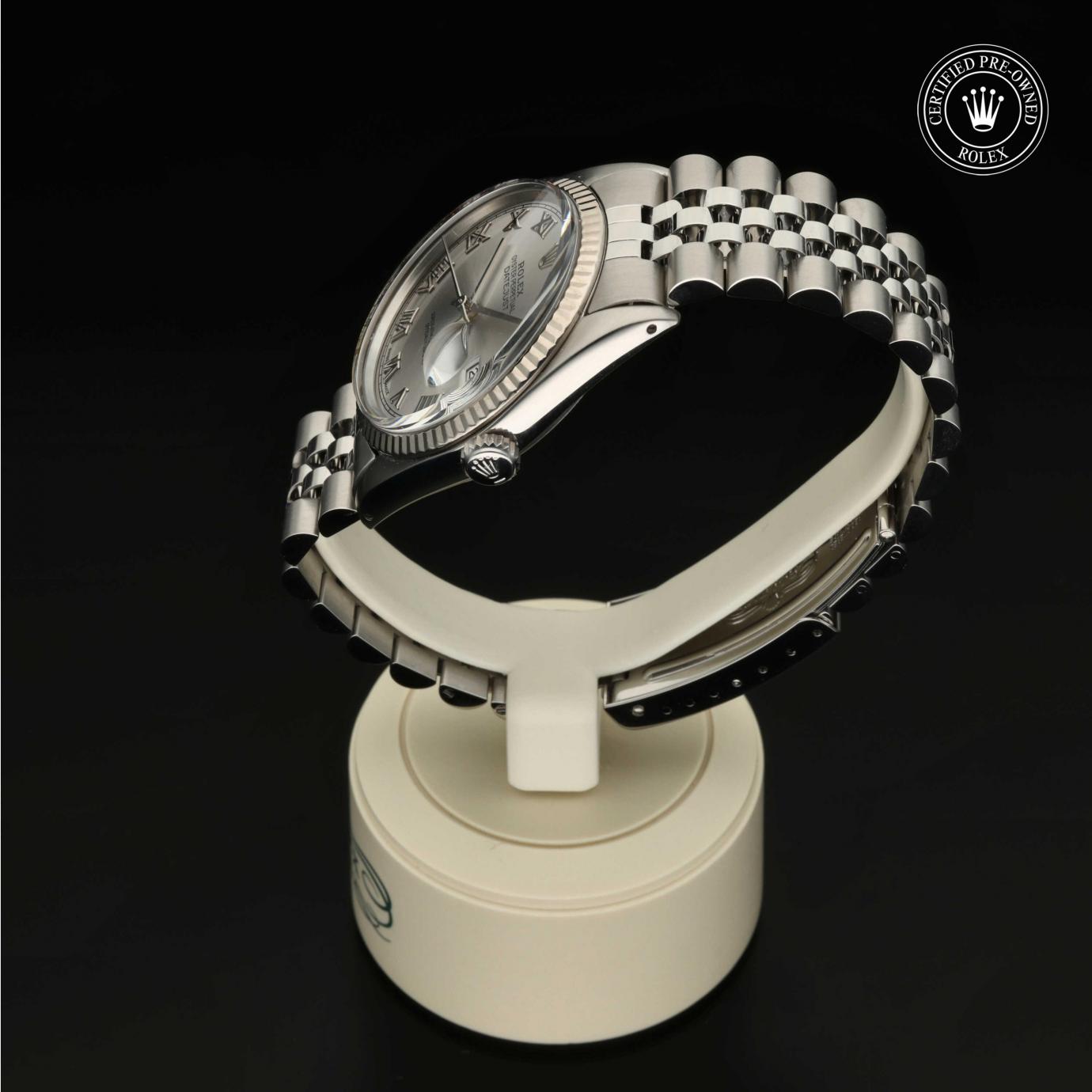 Rolex Oyster Perpetual  Datejust 36 16014 - 360 Grad Ansicht Bild 10