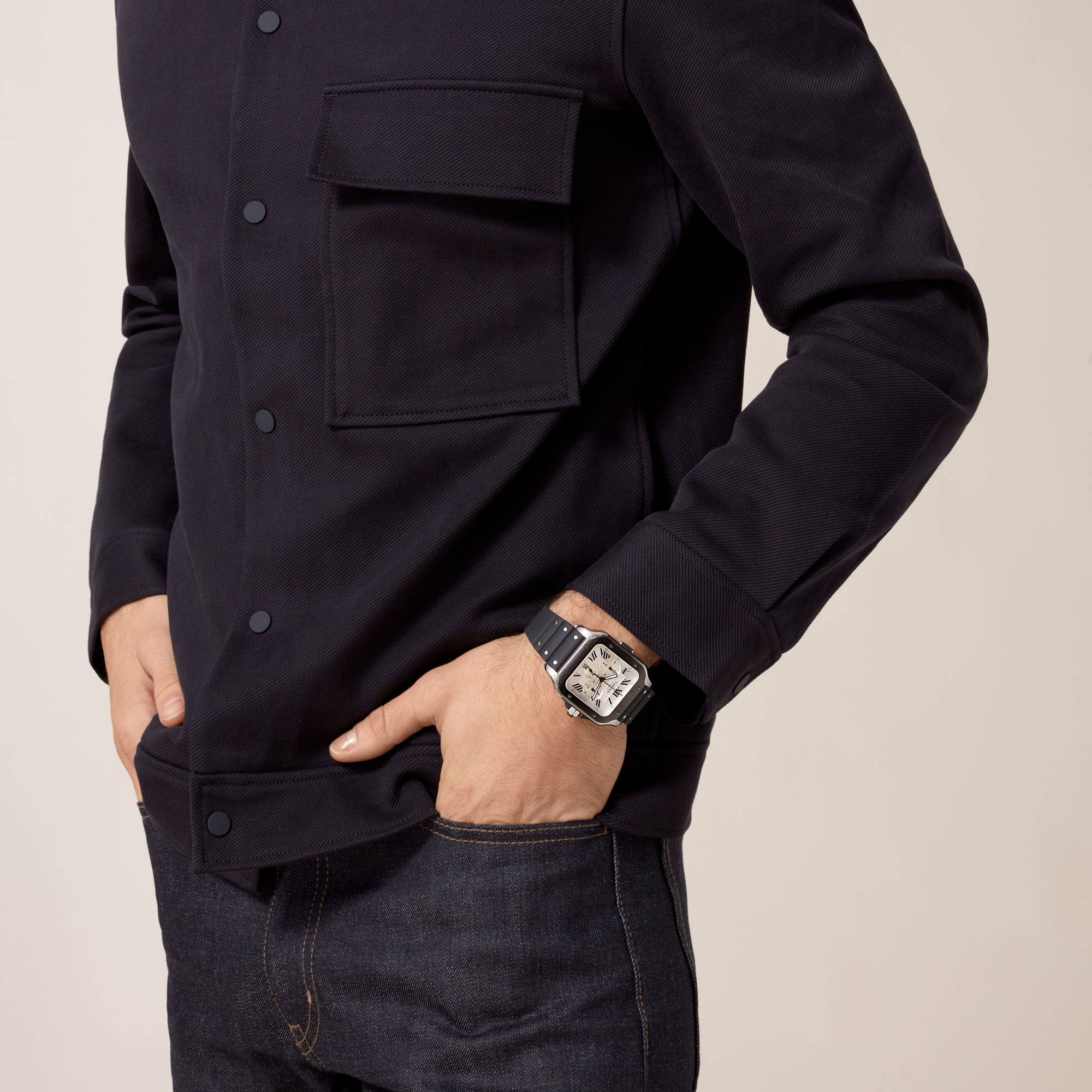 Santos de Cartier Chronograph WSSA0017