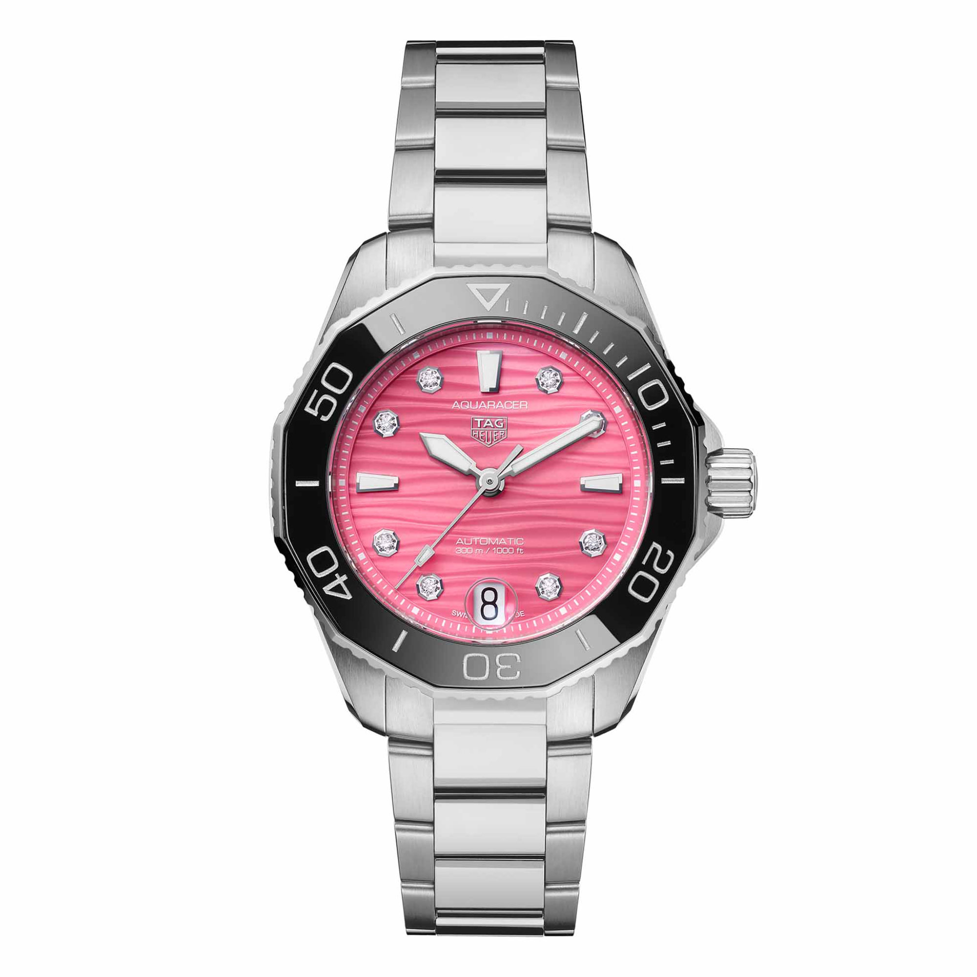 Tag heuer aquaracer women's watch black dial cheap