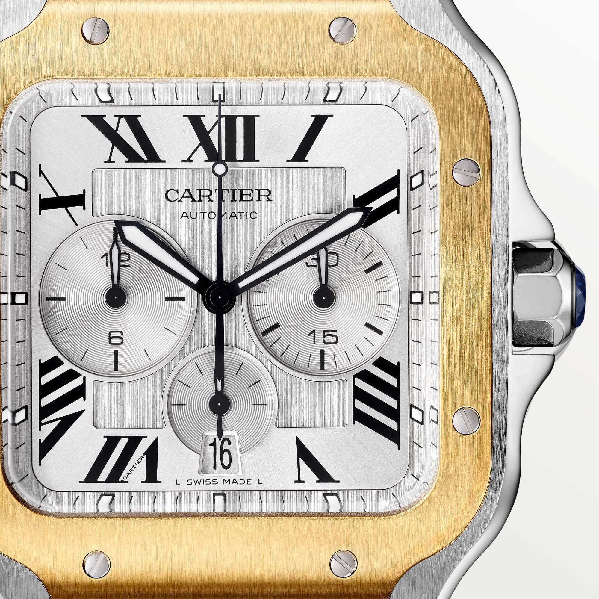 Santos chronograph on sale