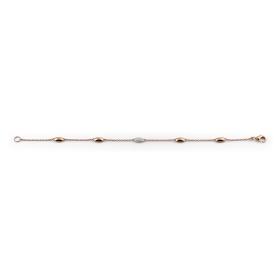 Roségold, Armschmuck, Al Coro La Piazza Armband NB314WR