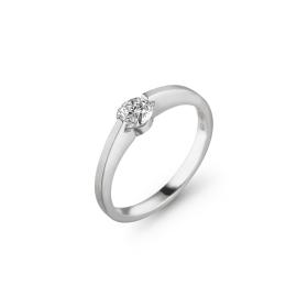 Weißgold, Ringe, Schaffrath LIBERTÉ Diamantring 218_L2N20_050_WW