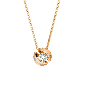 Roségold, Halsschmuck, Schaffrath CALLA Collier, Ref: 754_CALLX_30_RW