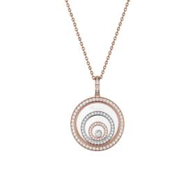 Weißgold, Halsschmuck, Chopard Happy Spirit Anhänger 798231-9003