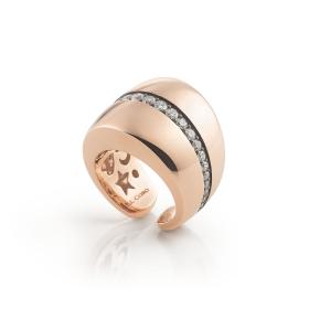 Ringe, Roségold, Al Coro Mezzaluna Ring R7125R