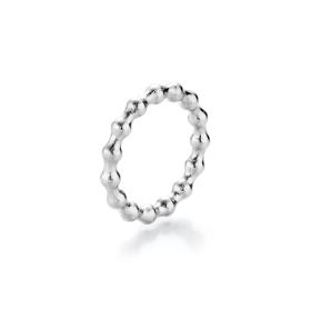 Weißgold, Ringe, Jörg Heinz Flooow Basic Liquid Ring R7001.0-54 750 1 00000