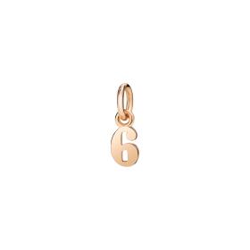 DoDo Anhänger Nummer 6 DMB4026-NUM6S-0009R