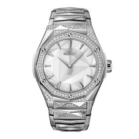 Hublot Classic Fusion Orlinski Bracelet Titanium White Alternative Pavé 550.NS.2200.NS.3804.ORL22