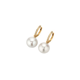 Gelbgold, Ohrringe, Gellner H2O Creolen 5-24267-02