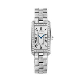         Damenuhr, Cartier Tank Américaine WJTA0068