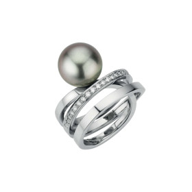 Platin, Ringe, Gellner Wave Ring, Ref: 5-23434-02