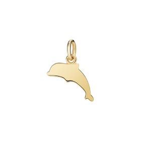 Gelbgold, Halsschmuck, DoDo Anhänger Delphin DM95012-DOLPS-000OG