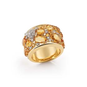 Gelbgold, Ringe, Al Coro Candy Ring NR8358CG