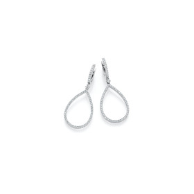         Weißgold, Ohrringe, Noor Creative Ohrhänger 15292-000-W5