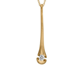 Gelbgold, Halsschmuck, Schaffrath CALLA Collier, Ref: 114_CALD2_20_GW