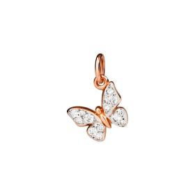 Roségold, Armschmuck, DoDo Anhänger Schmetterling "Precious" DMC2016-BFLYS-DB09R
