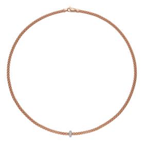 Halsschmuck, Weißgold, FOPE PRIMA Collier 74508CX_BB_R_XBX_043