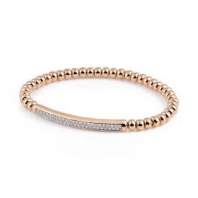 Roségold, Armschmuck, Al Coro Stretchy Armband A103R