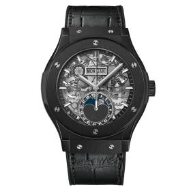 Herrenuhr, Hublot Aerofusion Moonphase Black Magic  547.CX.0170.LR