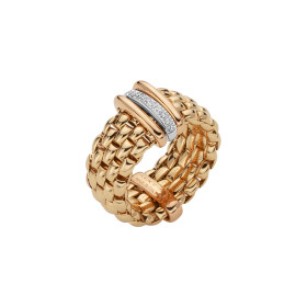 Gelbgold, Ringe, FOPE Panorama Flex'it Ring, Ref: 58704AX_BB_G_GBG_0XS