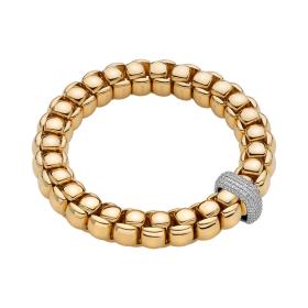 Weißgold, Armschmuck, FOPE Luna Flex'it Armband 52107BX_PB_G_XBX_0XS