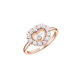 Roségold, Ringe, Chopard Happy Diamonds Icons Joaillerie Ring 82A616-5000