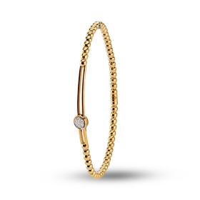Roségold, Armschmuck, Weber Preowned-Schmuck Al Coro Stretchy Armband 232355
