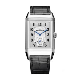 Herrenuhr, Jaeger-LeCoultre Reverso Classic Large Duoface Small Second Edelstahl 3848420