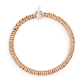 Roségold, Armschmuck, DoDo Armband Rondelle, Ref: DBC6018-RONDE-0009A-M