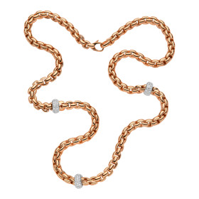         Roségold, Halsschmuck, FOPE Eka Collier 70705C3_PB_R_XBX_060