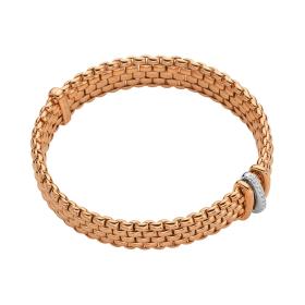 Weißgold, Armschmuck, FOPE Panorama Flex'it Armband 58704BX_BB_R_RBR_0XS