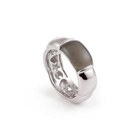 Weißgold, Ringe, Al Coro La Piazza Ring NR580GMW