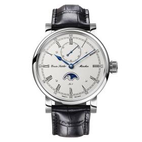 Herrenuhr, Erwin Sattler CLASSICA LUNARIS CLASSICA LUNARIS EDELSTAHL ROEMISCH