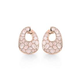 Roségold, Ohrringe, Al Coro Mezzaluna Ohrhänger E2046WMR
