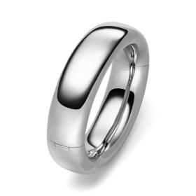 Weißgold, Armschmuck, IsabelleFa Armreif "Oval 20" 02023-20ARM-WG