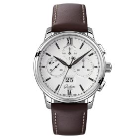 Unisex, Glashütte Original Senator Chronograph 
Panoramadatum 1-37-01-05-02-35