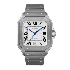 Damen- und Herrenuhr, Cartier Santos de Cartier WSSA0089