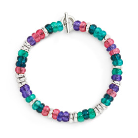         Kunststoff, Armschmuck, DoDo Armband Rondelle DBC6021-RONDE-VI0AG