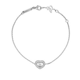 Halsschmuck, Weißgold, Chopard Happy Diamonds Icons Halskette 85A054-1201