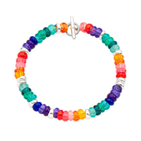         Kunststoff, Armschmuck, DoDo Armband Rondelle DBC6023-RONDE-RN0AG