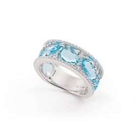 Weißgold, Ringe, Al Coro Candy Ring NR8361TW
