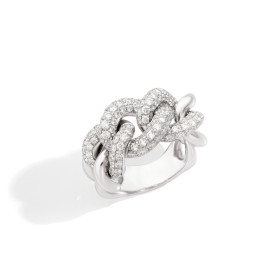 Weißgold, Ringe, Pomellato Catene Ring, Ref: PAC3011O2WHRDB000_57
