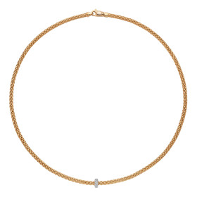 Weißgold, Halsschmuck, FOPE Prima Collier 74508CX_BB_G_XBX_043