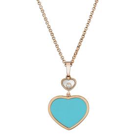 Chopard Happy Hearts Halskette mit Anhänger 797482-5401