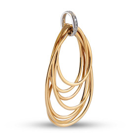 Roségold, Halsschmuck, Weber Preowned-Schmuck Al Coro Serenata Anhänger 214098