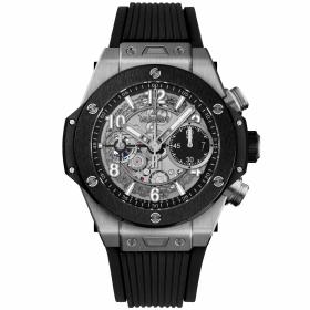 Herrenuhr, Hublot Big Bang Unico Titanium Ceramic 441.NM.1171.RX