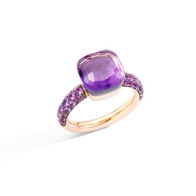 Roségold, Ringe, Pomellato Nudo Classic Ring, Ref: PAB9040O6BKROI0GL_59
